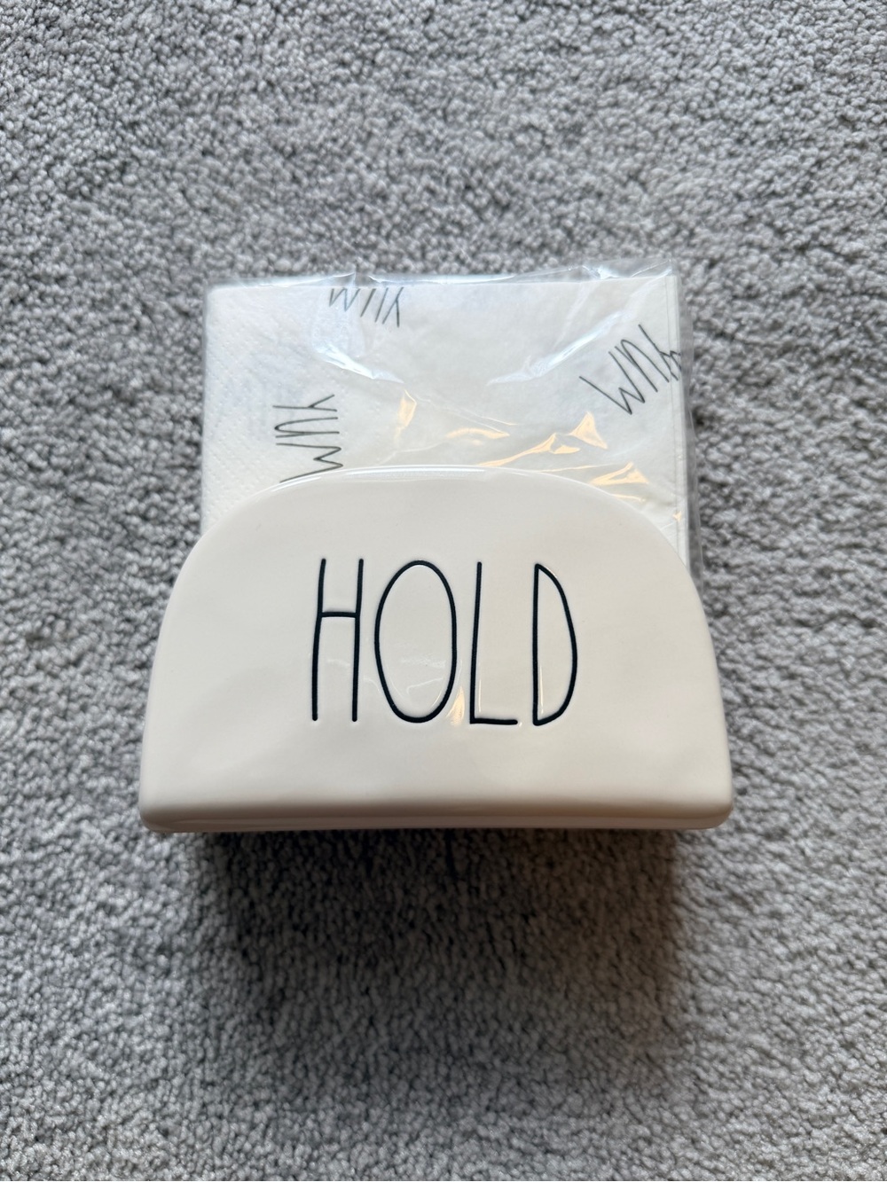 Rae Dunn HOLD Napkin Holder